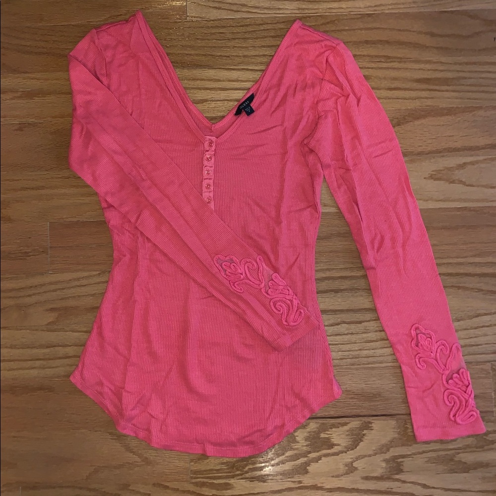 Guess pink longsleeve